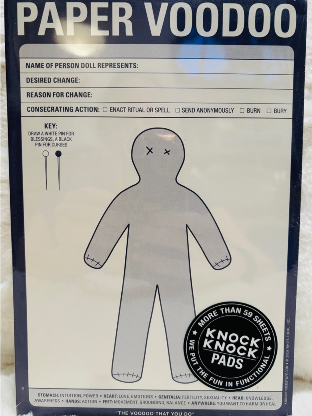 Fun "Paper Voodoo" Pads